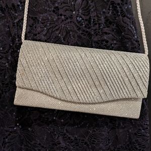 Silver Evening Ball Purse